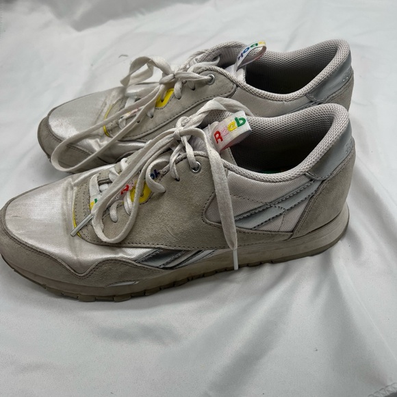 Reebok Pride Edition Sneakers Nylon/Suede size 9 - Picture 7 of 14